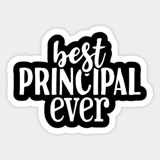 Best Principal Ever Sticker